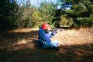 (The Farm, Thanksgiving 2002) Sasha shooting the 