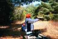 (The Farm, Thanksgiving 2002) Annette shoots CZ-75B-SA