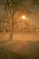 (March 2003 SNOWSTORM!) night view