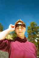 (Hiking Greyrock, April 2003) Sasha