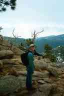 (Hiking Greyrock, April 2003) Sasha