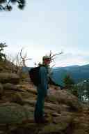 (Hiking Greyrock, April 2003) Sasha
