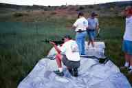 (June 2003 Shutzenfest) Rob shoots the AR-15