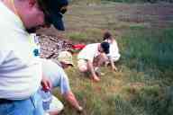 (June 2003 Shutzenfest) Everyone picks up brass