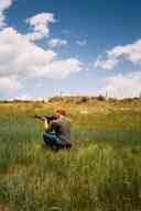 (June 2003 Shutzenfest) Gordon shoots the AR-15