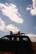 (June 2003 Shutzenfest) Allison shoots 243 from car roof