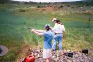 (June 2003 Shutzenfest) Tom shoots the CZ-85