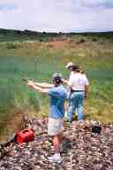 (June 2003 Shutzenfest) Tom shoots the CZ-85