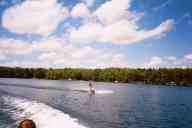 (Monocqua, July 2003) Zak wakeboarding