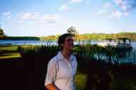(Monocqua, July 2003) Sasha by lake