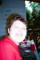 (Chez Garofalo, Lowell, July 2003) Dove on porch