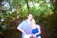 (Madison, July 2003) Abe and Katie on path to picnic point