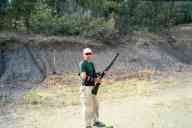 (2003 Rocky Mountain 3Gun Match) Zak about to shoot Stage 1