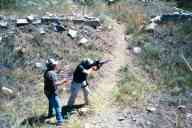 (2003 Rocky Mountain 3Gun Match) Zak shooting Stage 7