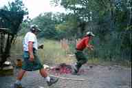 (2003 Rocky Mountain 3Gun Match) Zak shooting Stage 5